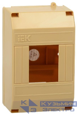 Корпус ОП КМПн 1/4 Krepta 3 IP20 для 4-х авт. выкл. пластик. сосна IEK MKP31-N-04-30-135-S