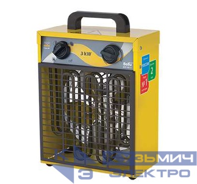 Пушка тепловая 3кВт 300куб.м/ч BHP-ME-3 Ballu НС-1069378