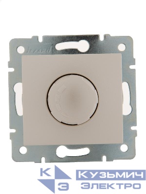 Механизм светорегулятора СП 1000Вт Karina жемчуж./бел. перламутр. LEZARD 707-3088-157