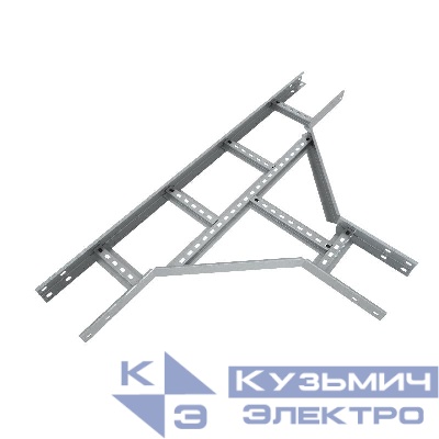 Отвод для лотка Т-образ. лестн. 600х50 сталь 1.2мм "БЫСТРЫЙ МОНТАЖ" LTDS50-600-1.2 КМ LO7097