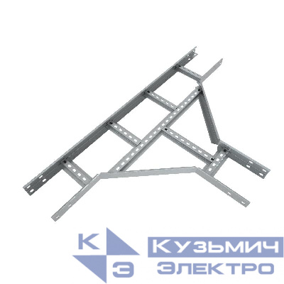 Отвод для лотка Т-образ. лестн. 600х50 сталь 1.2мм "БЫСТРЫЙ МОНТАЖ" LTDS50-600-1.2 КМ LO7097