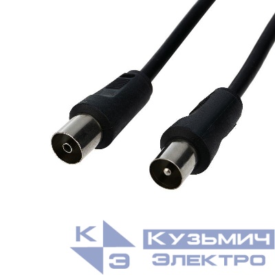 Удлинитель TV 1.5м TV-штекер-TV-гнездо CCS Rexant 17-5002