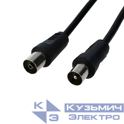 Удлинитель TV 1.5м TV-штекер-TV-гнездо CCS Rexant 17-5002