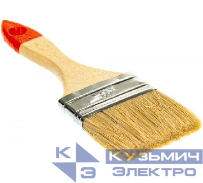 Кисть СТАНДАРТ 63мм 2.5дюйм. натур. щетина Вихрь 73/3/4/4