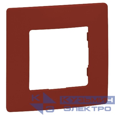 Рамка 1-м Etika красн. Leg 672531