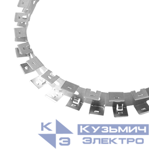 Профиль гибкий накладной для ленты NEON 10х20 DOME 11х15 L5000 (уп.5м) VARTON V4-NS-00.0059.STR-0002