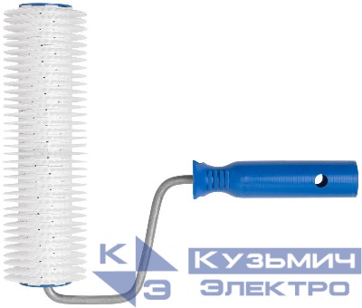 Валик игольчатый "мини" 240мм d72мм высота иглы 14мм пластик. КУРС 04152