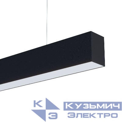 Светильник светодиодный SP-LINE-HANG-6085-L995-38W Day4000 RAL9005 120deg 230В IP33 4000К 38Вт метал. Arlight 051973