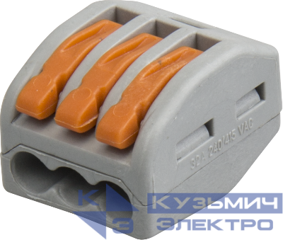 Клемма монтажная 71 787 NTC-R-3-r (уп.5шт) Navigator 71787