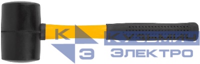 Киянка 65мм 680г фибергласовая ручка резинов. FIT 45494