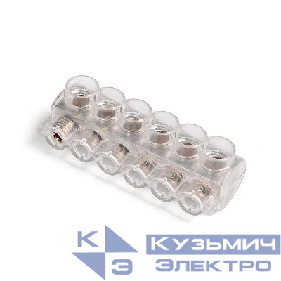 Клеммник 6-и контактный KE10.3 (AL 10-35/Cu 1.5-25) КВТ 88975
