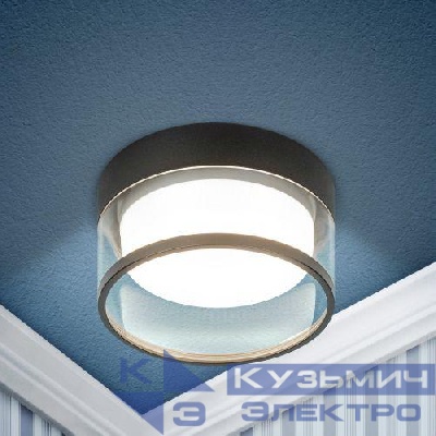 Светильник точечный KL82 BK GX53 встраив. черн. ЭРА Б0058400