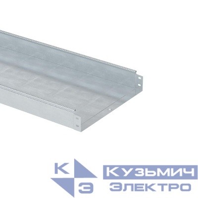 Лоток листовой неперфорированный 100х100 L3000 сталь 1мм гор. оцинк. DKC 3510110HDZ