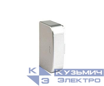 Заглушка для кабель-канала 140х50 сер. мет. DKC 01405G