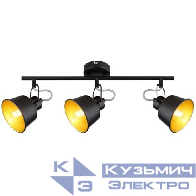 Светильник Evelyn 7064-703 40Вт 3хE14 настен./потолочн. спот поворотн. Rivoli Б0055369