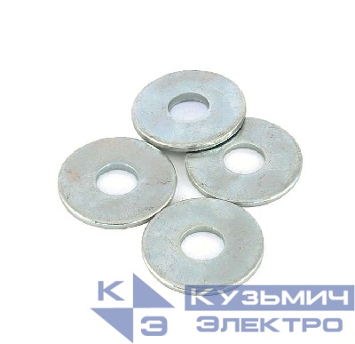 Шайба кузовная М5 DIN 9021 оцинк. (контейнер) (уп.250шт) Партнер 41647