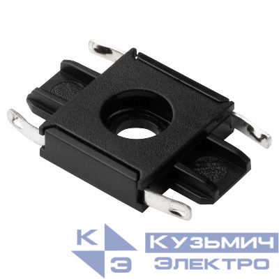 Коннектор MTR16 CI-BL I-обр. накладной шинопровод низковольтный Pro черн. JazzWay 5057272