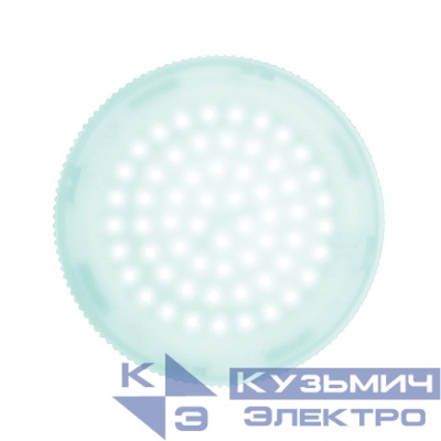 Лампа светодиодная LED-GX53-8W/6500K/GX53/FR PLZ01WH 8Вт матовая 6500К холод. бел. GX53 (упак. картон) Uniel UL-00005312