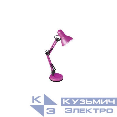 Светильник KD-313 C15 настол. 230В 60Вт E27 пурпур. Camelion 13645