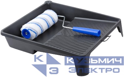 Набор малярный "Универсальный № 1" (ванночка 345х315мм+валик полиакрил 180мм) MOS 03050М