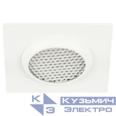 Светильник KL110 MR16 GU5.3 встраив. алюм. WH бел. матов. ЭРА Б0061529