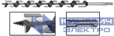 Сверло Левиса винтовое по дереву SDS-PLUS 6х230мм FIT 36281