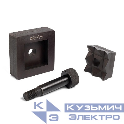 Матрица для пробивки отверстий МПО 72х72 (комплект) КВТ 65654
