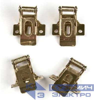 Комплект крепежных скоб на пружинах для установки в гипсокартон UFL-F04 SILVER 150 POLYBAG (уп.4шт) Uniel UL-00001479