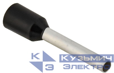 Наконечник НШВИ 1.5-12 черн. (уп.20шт) IEK UGN11-D15-012-020