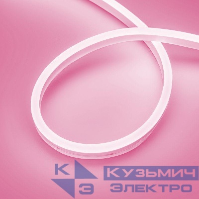 Лента светодиодная AURORA-PS-A120-16x8mm 24V Pink 10Вт/м IP65 2835 герметичная (уп.5м) Arlight 036689