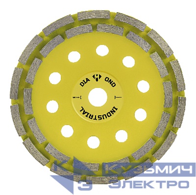 Diamond Industrial Алмазная чашка по бетону 180 мм Segmented Concrete Diamond Industrial