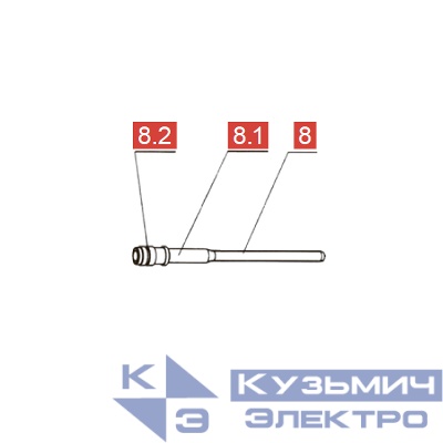 Запчасть №8.2 для PAG311BWT. Компрессионное кольцо