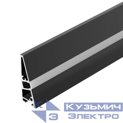 Профиль PLINTUS-H40-2000 BLACK L2000 алюм. Arlight 052398