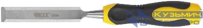 Стамеска профи CrV двухцветная прорезиненная ручка 20мм FIT 43178