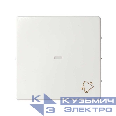 Клавиша с пиктограммой "звонок" бел. Simon82 Detail 8200015-030