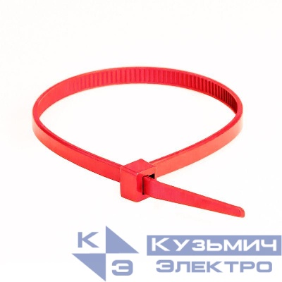 Хомут P6.6 стандартный 4.8x200 красн. DKC 25215SRCR