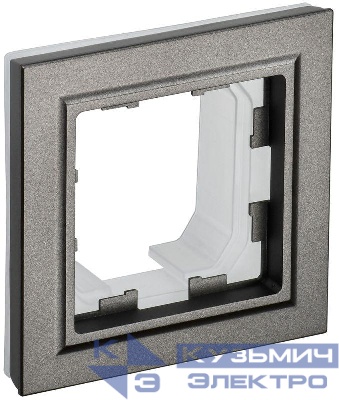 Рамка 1-м IP44 BRITE РУ-1-БрТБ-44 бронза IEK BR-M12-44-K45