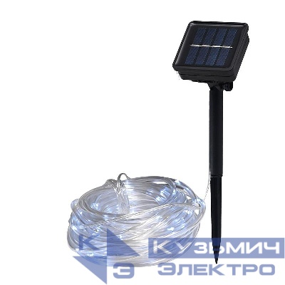 Светильник светодиодный садовый SLR-G06-100W 100LED дюралайт (заменяемый Ni-MH 500мА.ч аккумулятор) бел. ФАZА 5060098