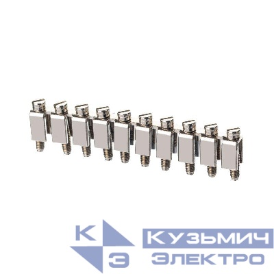Перемычка винтовая для клемм на 2.5кв.мм 10-и полюсная DKC IBF-10-5