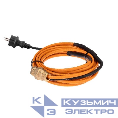 Кабель греющий саморег. пищевой ECO Line (комплект в трубу) 10HTM2-CT (6м/60Вт) Rexant 51-0603