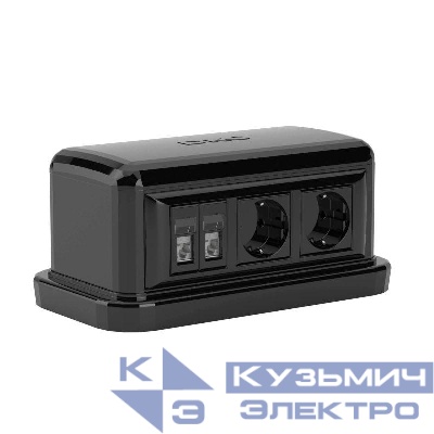 Башенка напольная BUS 12мод. черн. DKC 09090