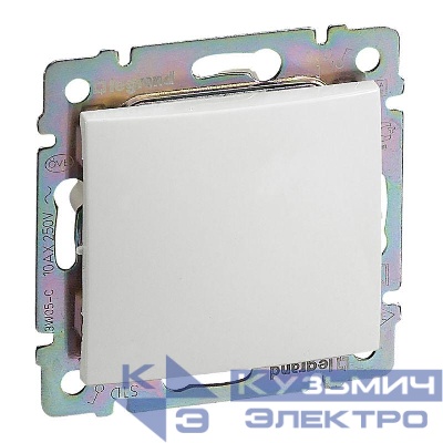 Механизм кнопки 1-кл. СП Valena бел. (DIY-упак.) Leg 694267