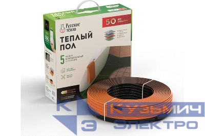 Комплект "Теплый пол" (кабель) РТ-500-24.5 Русское Тепло 2285242