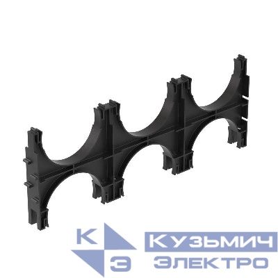 Держатель расстояния (кластер) тройной d110мм для двустенных труб с фиксацией DKC 025113M