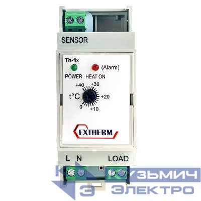 Термостат для управления системой электрообогрева на трубопроводах/резервуарах с фиксирован. гистерезисом Extherm Th-fix
