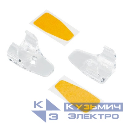 Держатель ROUND-D18 пластик (комплект) Arlight 045408