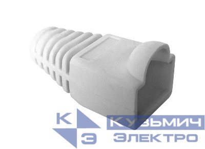 Хвостовик гибкий Q-PLUG 6 0мм бел. (уп.50шт) Eurolan 13A-00-13WT