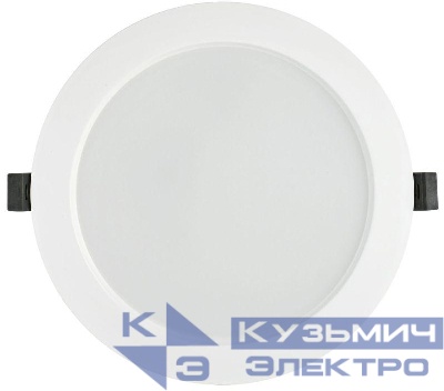 Светильник светодиодный ДВО 1614 20Вт 4000К IP20 даунлайт встраив. круг бел. IEK LDVO0-1614-20-4000-K01