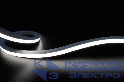 Лента светодиодная NEON 15Вт/м 220В AC 4000К 1515мм IP65 SMD2835 120LED/м вертик. гибка (уп.50м) VARTON VLS-65-015-2835-15-VB-40