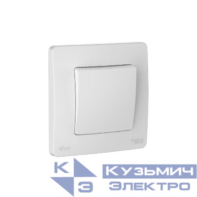 Переключатель 1-кл. СП Blanca 10А IP44 (сх.6) 250В бел. SE BLNVS410601